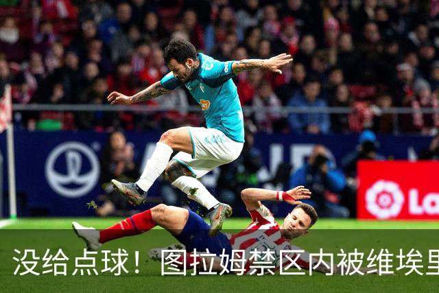 没给点球！图拉姆禁区内被维埃里踢倒，裁判没有表示